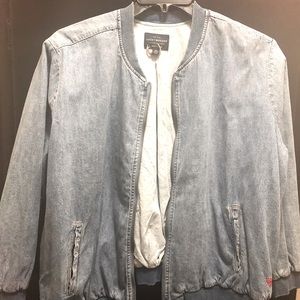 Denim bomber Jacket